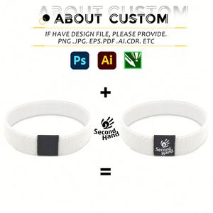 Pulseras de Velcro Tejidas con Logotipo Personalizado para Festivales de Música, Eventos Corporativos y Regalos Promocionales - Product Image 3