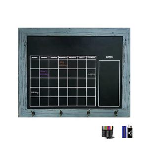 Pizarra Magnética Semanal para Planificación de Comidas con Bajo MOQ, Pizarra Rústica para Publicidad, Letreros de Tiza, Madera+MDF+Ganchos Metálicos - Product Image 2