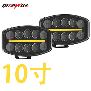 ไฟทำงาน LED ขนาด 10 นิ้ว Qideguan 6000 ลูเมน 100 วัตต์ ไฟขับขี่ออฟโรดสำหรับรถบรรทุกและรถยนต์ - Product Image 2