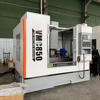 Prix de la machine VMC pour le métal VMC850 centro de mecanizado cnc 3 ou 4 axes prix de la fraiseuse CNC