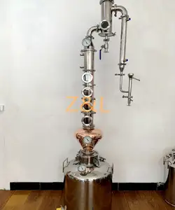 4 inch copper distiller reflux still moonshine bubble cap plates still column price