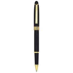 Bolígrafo de Rodillo Negro y Dorado, Instrumento de Escritura Premium, Diseño Clásico, Acabado Elegante, Uso Profesional - Product Image 3