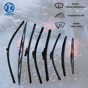 Nouvelle conception d'accessoires de voiture, lames d'essuie-glace de remplacement en caoutchouc naturel noir pour automobile, vente populaire - Product Image 2