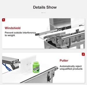 Automatic Food Grader Sorting Machine Weight and <strong>Size</strong> Sorting Machine for Fish Fishball - Product Image 5