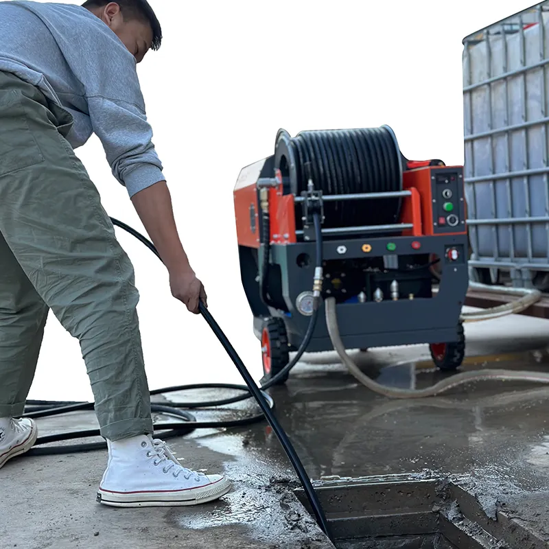 AMJET money back guarantee 7.5gpm 30lpm sewer clean sewer jet machine Sewer root cleaning