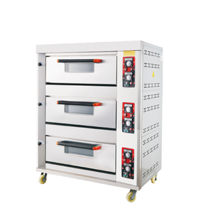 Horno eléctrico comercial para cocina, horno para hornear, tres capas, nueve Sartenes para catering, equipo comercial para hornear - Product Image 4