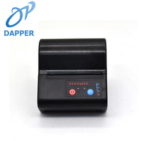 Mini machine d'impression de billets portable de 80mm pour petites entreprises Imprimante thermique de codes à barres d'autocollants d'étiquettes Bluetooth sans fil