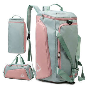 Mochila de Viaje Multifuncional Impermeable Personalizada, Bolsa de Gimnasio, Bolsa de Viaje de Fin de Semana, para Viajes Cortos, con Cierre, Moderna e Independiente - Product Image 1