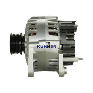 Alternatore compatibile con VW GOLF V 1.6 Benzina (KW: 75, CV: 102) dal 06-2007 al 07-2009 DENSO 301378RID NUOVO - Product Image 2