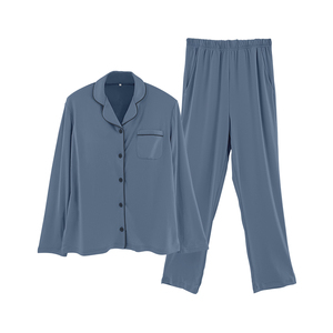 Fabricant de pyjamas confortables et doux vêtements de nuit pour femmes, chemises de nuit à manches longues en polyester modal pour femmes - Product Image 1