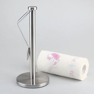 <b>Paper</b> <b>Towel</b> Roll <b>Holder</b> Stand Tissue <b>Holder</b> Metal Kitchen Tissue <b>Paper</b> <b>Holder</b> Steel Tissue <b>Paper</b> <b>Holder</b> - Product Image 3