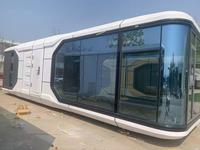 Collection de capsules spatiales préfabriquées primées, éco-responsables et alimentées à l'énergie solaire, solutions de salle de bain attrayantes – Vente chaude directe usine