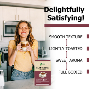 กาแฟผงปรุงสำเร็จตราสินค้าส่วนตัว สูตรลดน้ำหนัก พร้อมเสริมภูมิคุ้มกันด้วยไขมันรวม  ผสมครีมกาแฟสำเร็จรูป คั่วกลาง - Product Image 4