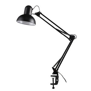 Luce da lavoro regolabile a caldo lampada da scrivania classica in metallo resistente luce da ufficio studio portatile
