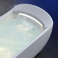 Baignoire Spa Moderne en Acrylique avec Hydromassage Écologique et Bulles d'Air pour Hôtels et Villas
