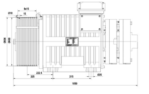 मशीन रूमलेस लिफ्ट कर्षण मशीन xizi फोर्वरदा गियरबॉक्स - Product Image 2