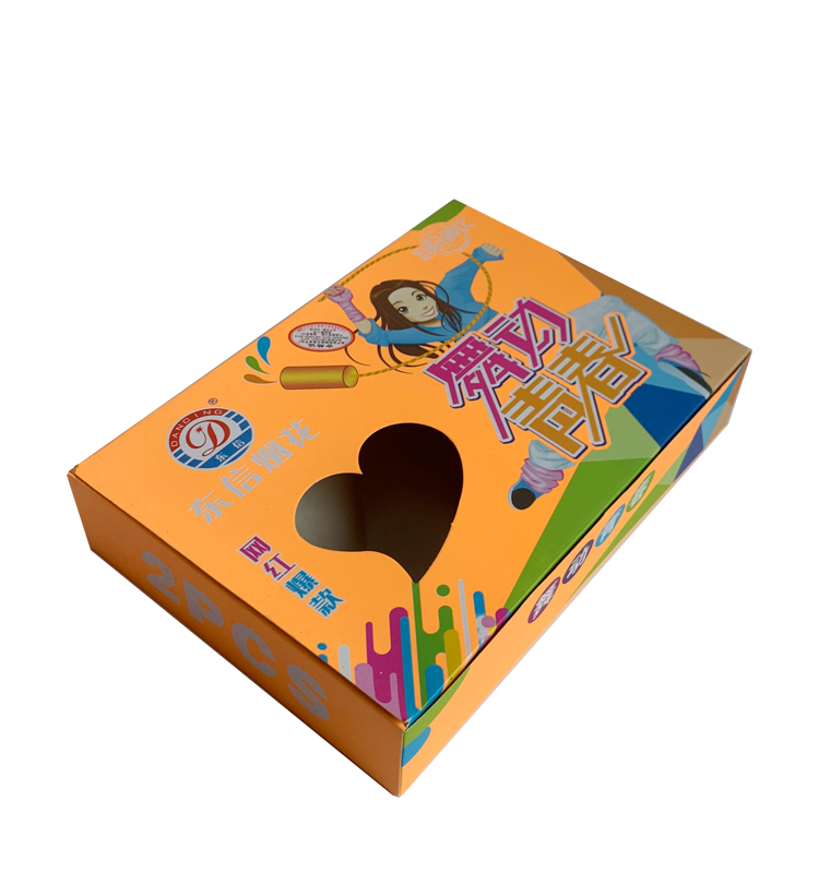 Custom Portable Paper Gift Shipping Boxes with Window Embossing Matt Lamination Silk Screen Printing UV Coating