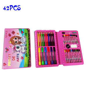 42pcs 드로잉 어린이 미니 아티스트 색칠 아트 세트 미니 세트 arte 42 208 180 86 68 piezas - Product Image 6