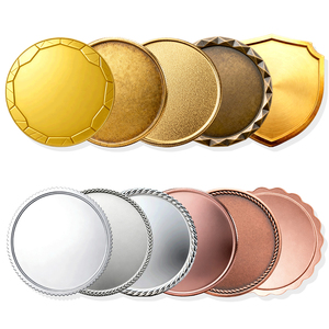 ओम कस्टम खाली स्वर्ण रजत कांस्य सिक्का आधार पदक टेम्पलेट को उत्कीर्णन के लिए पदक तालिका टोकन फैक्टरी मुक्त डिजाइन प्रारूप - Product Image 1