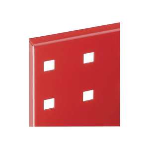 Rasterplan pegboard W450xL500มม. การจราจรสีแดง, RAL 3020 - Product Image 2