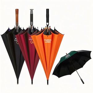 XDH4127 Wholesale Top Sale Business Gift Portable Straight Golf <b>Umbrella</b> With Logo for Outdoor - Product Image 1