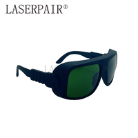 Kacamata Pengaman Laser 1064nm OD>7 Bersertifikasi CE EN207 Harga Pabrik untuk Mesin Las Laser Serat