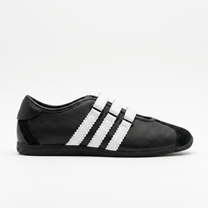 Zapatillas de Moda para <span class=keywords><strong>Mujer</strong></span> OEM ODM, de Corte Bajo, con Cierre de Velcro, Tres Correas, Parte Superior de PU, Punta de Gamuza, Planas, Retro, Casuales - Product Image 6