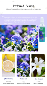 Usine OEM Body Splash Winter Series Parfum lavande Sans alcool Déodorant <span class=keywords><strong>pour</strong></span> <span class=keywords><strong>femme</strong></span> Spray <span class=keywords><strong>pour</strong></span> le corps Brume corporelle - Product Image 6