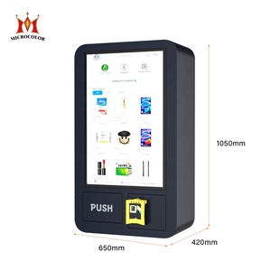 Máquina Expendedora Inteligente de Metal para Montar en la Pared, Función SDK en Línea las 24 Horas, Dispensador de Cigarrillos y Vape - Product Image 2