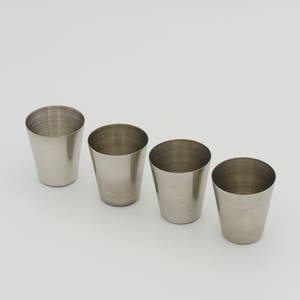 4 teile/satz Outdoor-Reise-Edelstahl-Tassen Mini-<span class=keywords><strong>Set</strong></span> Gläser für Whisky Wein mit Fall Portable Drink <span class=keywords><strong>Ware</strong></span> - Product Image 6
