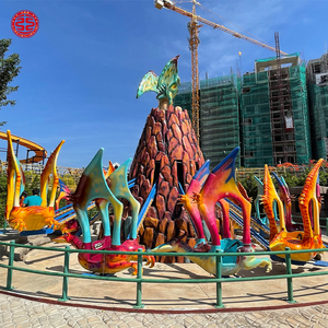 Équipement d'amusement ascendant rotatif attrayant à 12 bras 24 sièges avec <span class=keywords><strong>dinosaure</strong></span> autonome à vendre - Product Image 4