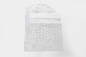 Custom BOPP <b>Stand</b> Up Pouch Heat Seal Bag with White Polka Dots Pattern Disposable Packaging 1 Kg Net <b>Weight</b> - Product Image 2