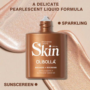 Aceite <span class=keywords><strong>Bronceador</strong></span> Corporal Sun Kissed, Iluminador Líquido Brillante <span class=keywords><strong>para</strong></span> Piernas, Maquillaje Corporal Hidratante y Luminoso <span class=keywords><strong>para</strong></span> <span class=keywords><strong>la</strong></span> <span class=keywords><strong>Playa</strong></span> en Verano - Product Image 5