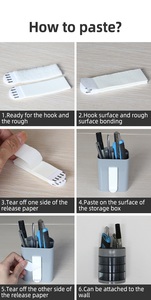 ダメージフリーで環境に優しい両面フックアンドループテクノロジーによる取り外し可能な壁画、釘不要 - Product Image 5