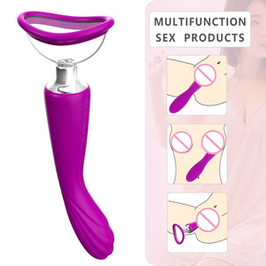 Machine à sucer pour la masturbation féminine, succion du <span class=keywords><strong>clitoris</strong></span> et du vagin, <span class=keywords><strong>sexe</strong></span> oral, gode vibrant, pompe à chatte, jouets sexuels - Product Image 2