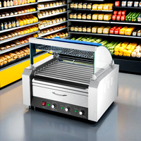 Grille à hot-dogs électrique commerciale CT-9X, très vendue, idéale pour les restaurants et les commerces