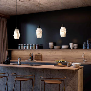 Lámpara de Araña de Mármol Estilo Chino para Restaurante, Bar, Pared de Fondo de TV, Dormitorio, Mesita de Noche, Importada de España, Nueva Colección - Product Image 5