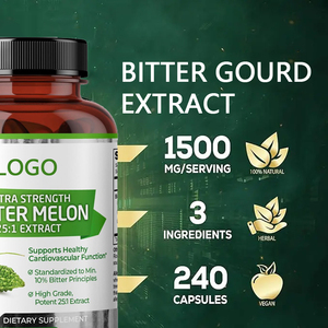 Cápsulas Blandas de Extracto de Melón Amargo, Suplemento Nutricional Multivitamínico <span class=keywords><strong>Natural</strong></span> Metabólico Antioxidante para Adultos, Compatible con OEM/ODM - Product Image 3