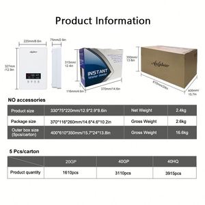 Scaldacqua Electrico Istantaneo Chauffe-eau Colonne De Douche Sans réservoir Calentador De Agua Electrico Instantaneo High Tech - Product Image 6