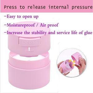 ภาชนะเก็บกาวติดขนตา กระปุกกาวแบบพกพาสะดวกสำหรับอุปกรณ์ต่อขนตา - Product Image 6