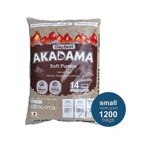 Terreau pour Bonsaï Akadama de Tochigi, à forte rétention d'eau, à grains de pierre ponce douce de petite taille, super résistant - Product Image 1