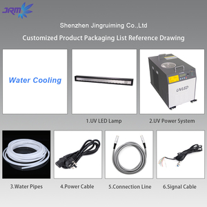 Công suất cao 395nm <span class=keywords><strong>UV</strong></span> LED chữa đèn 752*50 mét chiếu xạ cửa sổ khu vực 3-5 Wát/cm² bán tự động - Product Image 2
