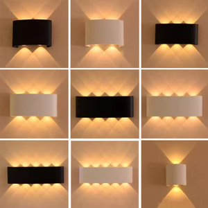 Zeal Lighting โคมไฟติดผนังแบบ LED เส้นตรงในร่มโคมไฟอลูมิเนียมกันน้ำสำหรับการใช้ถนนแหล่งจ่ายไฟพลังงานแสงอาทิตย์ - Product Image 5