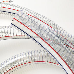 <span class=keywords><strong>Tuyau</strong></span> flexible en PVC renforcé de fil d'acier Lianku, haute pression, durable, <span class=keywords><strong>diamètre</strong></span> intérieur 160-170-180 mm, pour <span class=keywords><strong>aspiration</strong></span> d'eau industrielle - Product Image 1