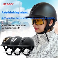 Nouveau casque d'équitation ABS demi-coque 2026 respirant et protecteur unisexe pour toutes les saisons, pour enfants et adultes
