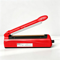 Scelleuse manuelle à impulsion portable numérique à contrôle de température, corps en plastique, pour usage domestique et commercial