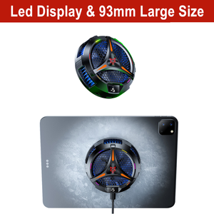 พัดลมระบายความร้อนแม่เหล็กแบบเร็ว Sarafox B3 สำหรับแท็บเล็ต B3 เซมิคอนดักเตอร์ สำหรับเล่นเกม PUBG และไลฟ์สด สำหรับแท็บเล็ตไอแพด - Product Image 6