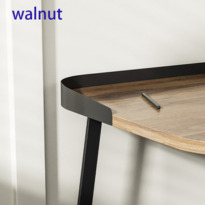 Hiện đại tối giản walnut bàn văn phòng đơn giản nhà máy tính và sinh viên phòng ngủ bàn thích hợp cho không gian nhỏ cho bài tập về nhà - Product Image 6