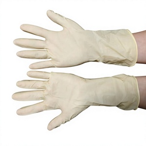 Gants de travail en latex imperméables de haute qualité, lisses, 10 mil, noirs, pour la protection des mains et des bras, service OEM - Product Image 6