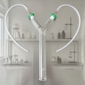 Large Olfactometer Y-Tube with Stainless Steel Mesh 30mm Diameter 50cm Length <b>Silicone</b> <b>Tubing</b> for Tick Mite Behavioral Research - Product Image 3